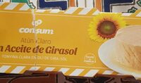 Atún claro en aceite de girasol
