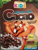 Conchas con trigo cacao