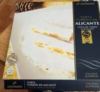 Torta turrón de Alicante