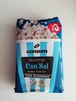 Palomitas con sal microondas