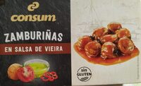 Zamburiñas en salsa vieira