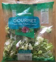 Gourmet escarola rizada, radicchio y canónigos
