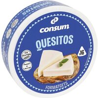 Queso fundido porciones