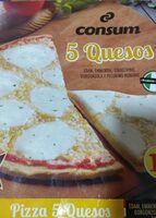 Pizza 5 quesos