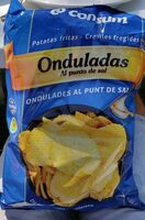 Patatas fritas onduladas