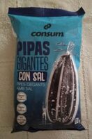Pipas gigantes con sal