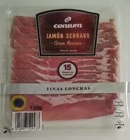 Jamón serrano hembra finas lonchas