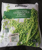 Guisantes finos