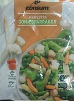 Menestra con esparragos