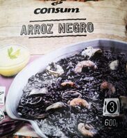 Arroz negro congelado