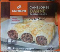 Canelones carne