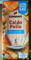 Caldo de pollo bajo en sal