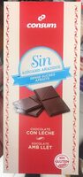 Chocolate con leche sin azúcares añadidos