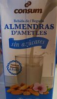 Bebida de almendras 0% azúcares