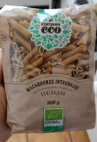 Macarrones integrales ecológicos