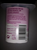 Yogurt 0%0% trocitos frutas del bosque