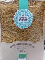 Fideos integrales cabellín ecológicos