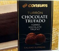 Turrón praliné de trufa