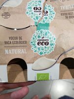 Yogur de vaca ecológico natural