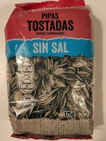 Pipas tostadas sin sal