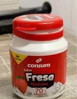Sabor fresa sin azúcar