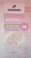 Mortadela con aceitunas