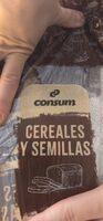 Rebanadas cereales y semillas