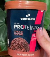 Helado proteinas choco cookie