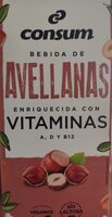 Bebida de avellanas