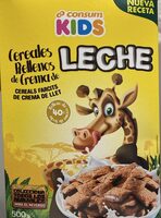 Cereales Extrusionados de Maíz y Arroz rellenos de Crema de Leche
