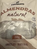 Almendra Sin Piel Cruda