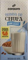 Bebida de chufa sin azúcares añadidos