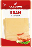 Queso EDAM madurado en lonchas