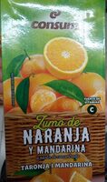 Zumo de naranja y mandarina