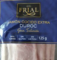 Jamón cocido extra duroc