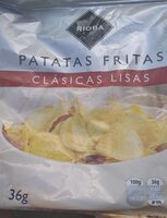 Patatas Fritas. Clásicas lisas