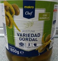 Aceituna gordal con guindilla