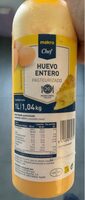 Huevo entero pasteurizado