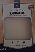 Pizza fresca barbacoa
