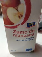 Zumo de manzana