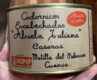 Codornices escabechadas "abuela juliana" caseras