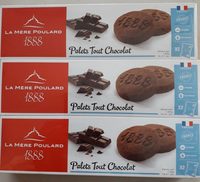 Palets tout chocolat