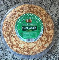 Tortilla de Patata Con Cebolla