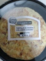 Tortilla de patata con jamón serrano