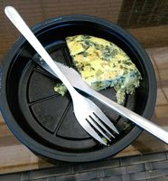 Tortilla de pommes de terres aux épinards