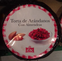 Torta de arándanos con almendras