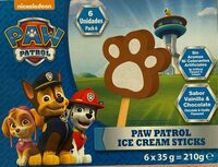 Paw Patrol ice cream sticks