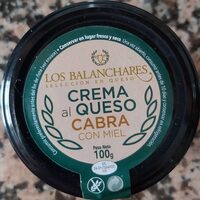 Crema de queso de cabra con miel
