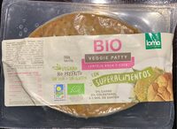 Bio veggie patty lenteja roja y chia