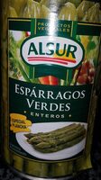 Espárragos verdes enteros